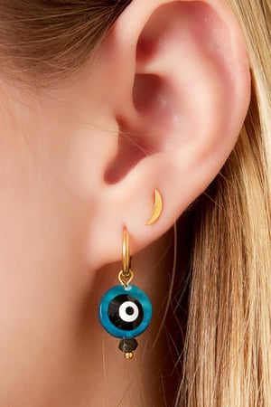 Pendientes de acero inoxidable Plata h5 Imagen2